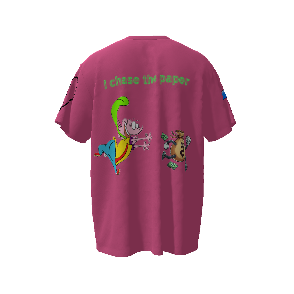 Paper Chasers Unisex Oversized T-Shirt