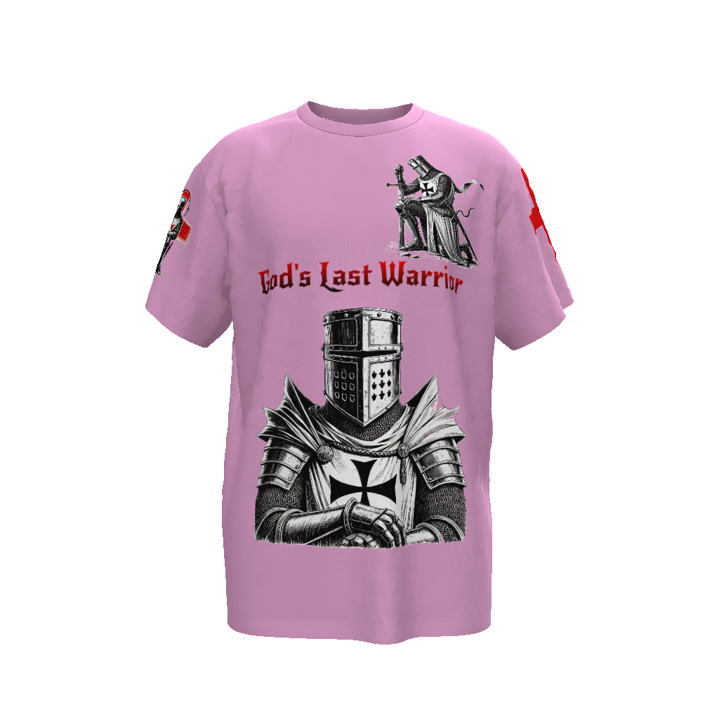 God's Last Warrior Unisex Oversized T-Shirt
