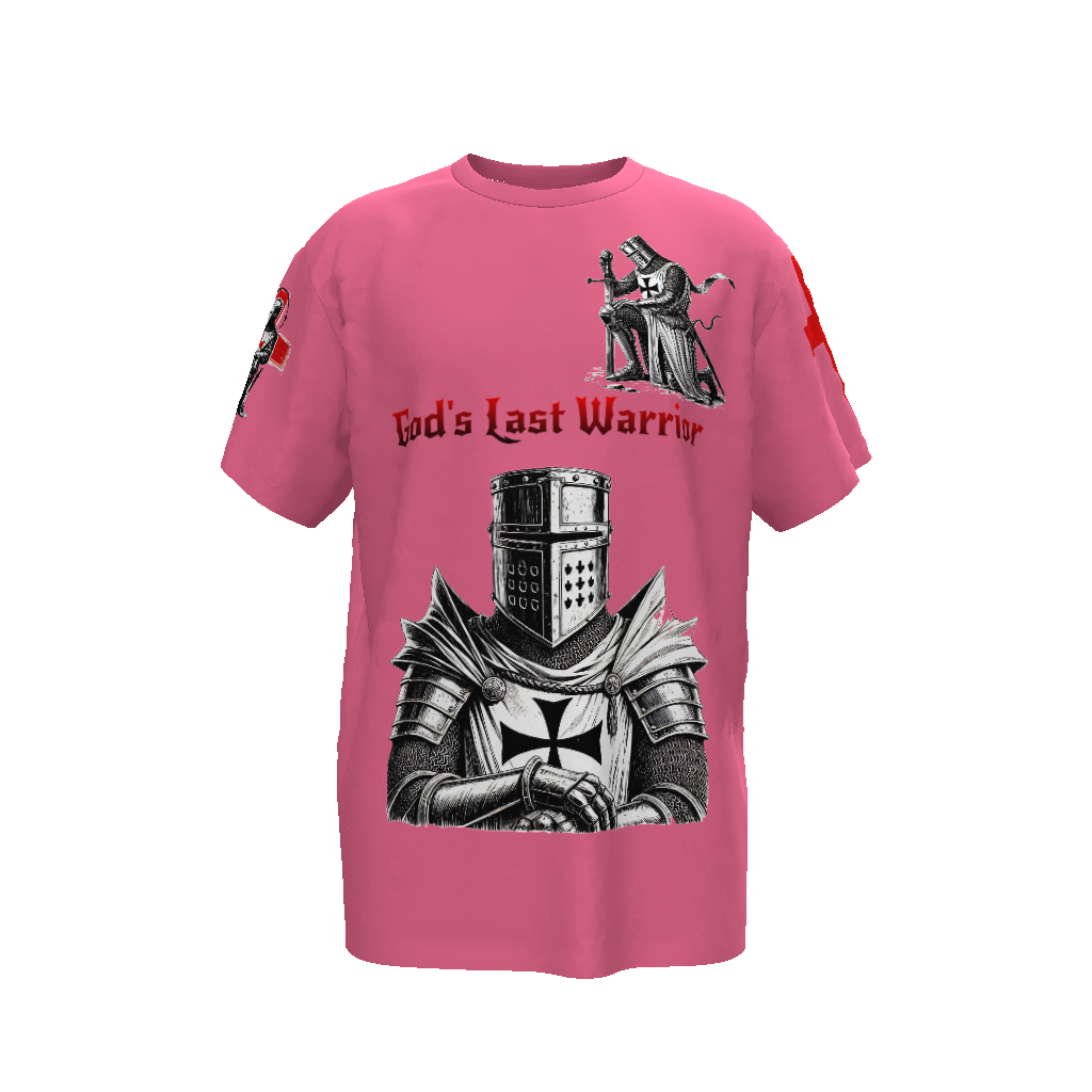 God's Last Warrior Unisex Oversized T-Shirt