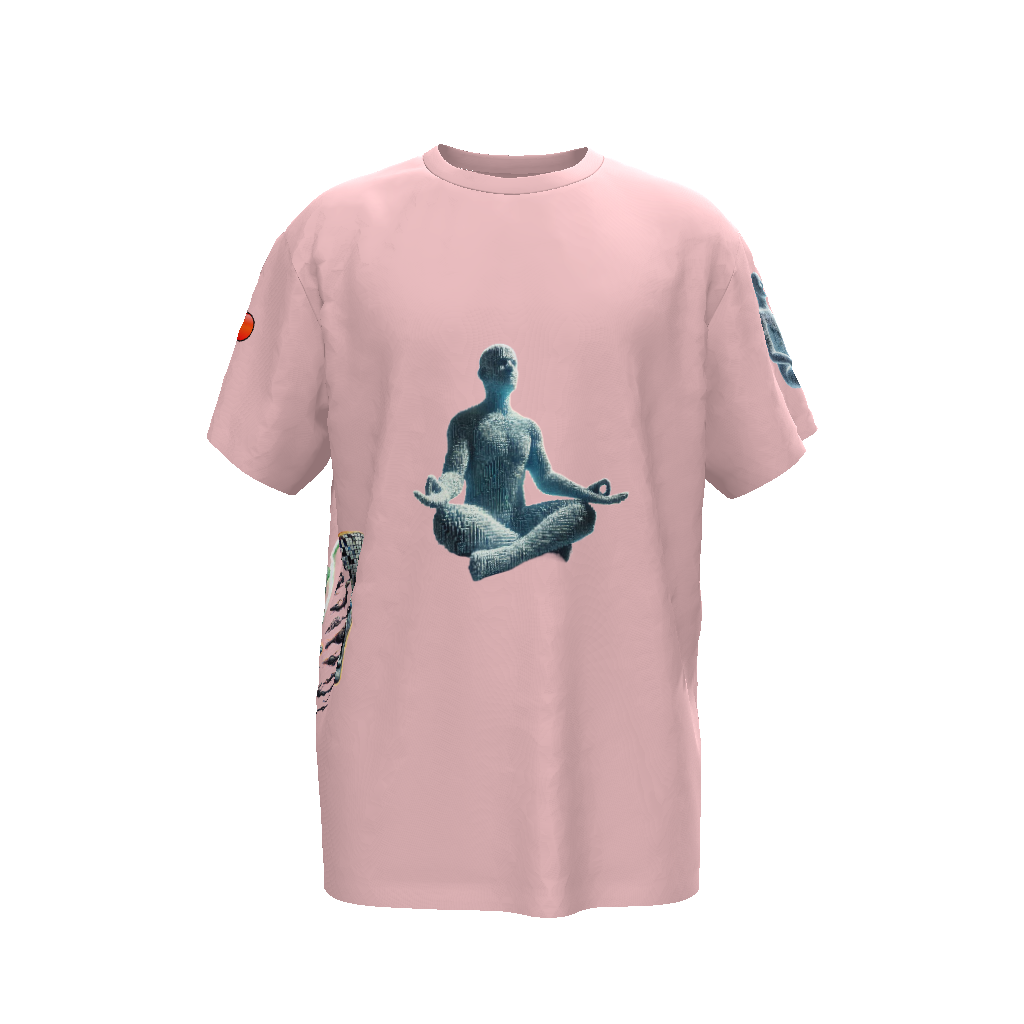 Meditate Unisex Oversized T-Shirt