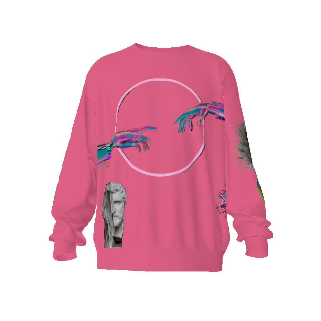 Glitch in the Matrix Unisex Oversized Sweatshirt
