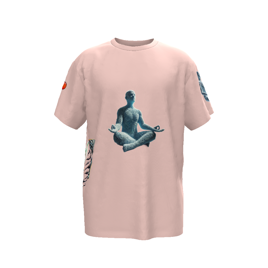 Meditate Unisex Oversized T-Shirt