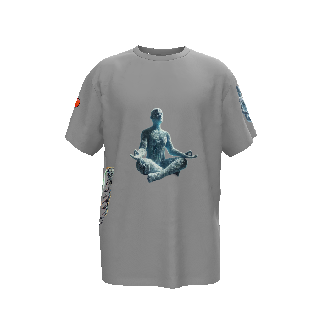 Meditate Unisex Oversized T-Shirt