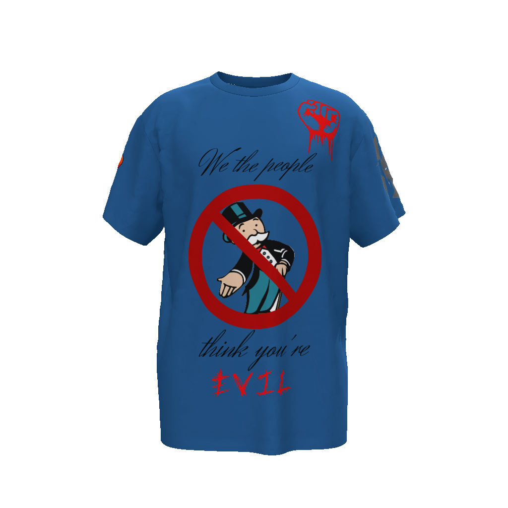 No Peace Unisex Oversized T-Shirt