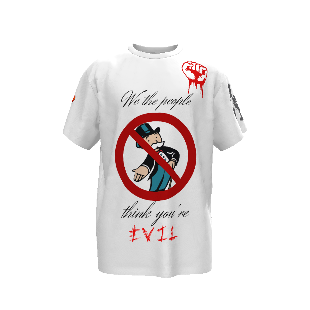No Peace Unisex Oversized T-Shirt