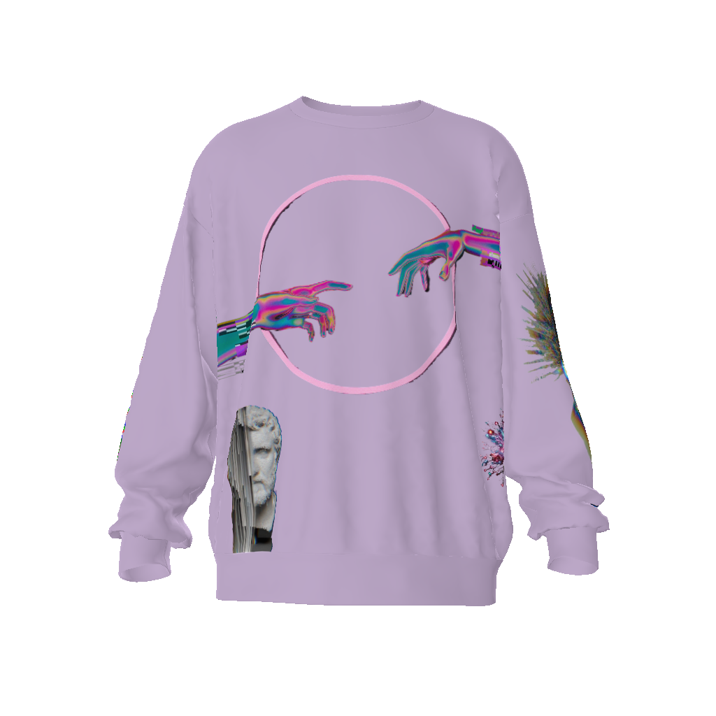 Glitch in the Matrix Unisex Oversized Sweatshirt