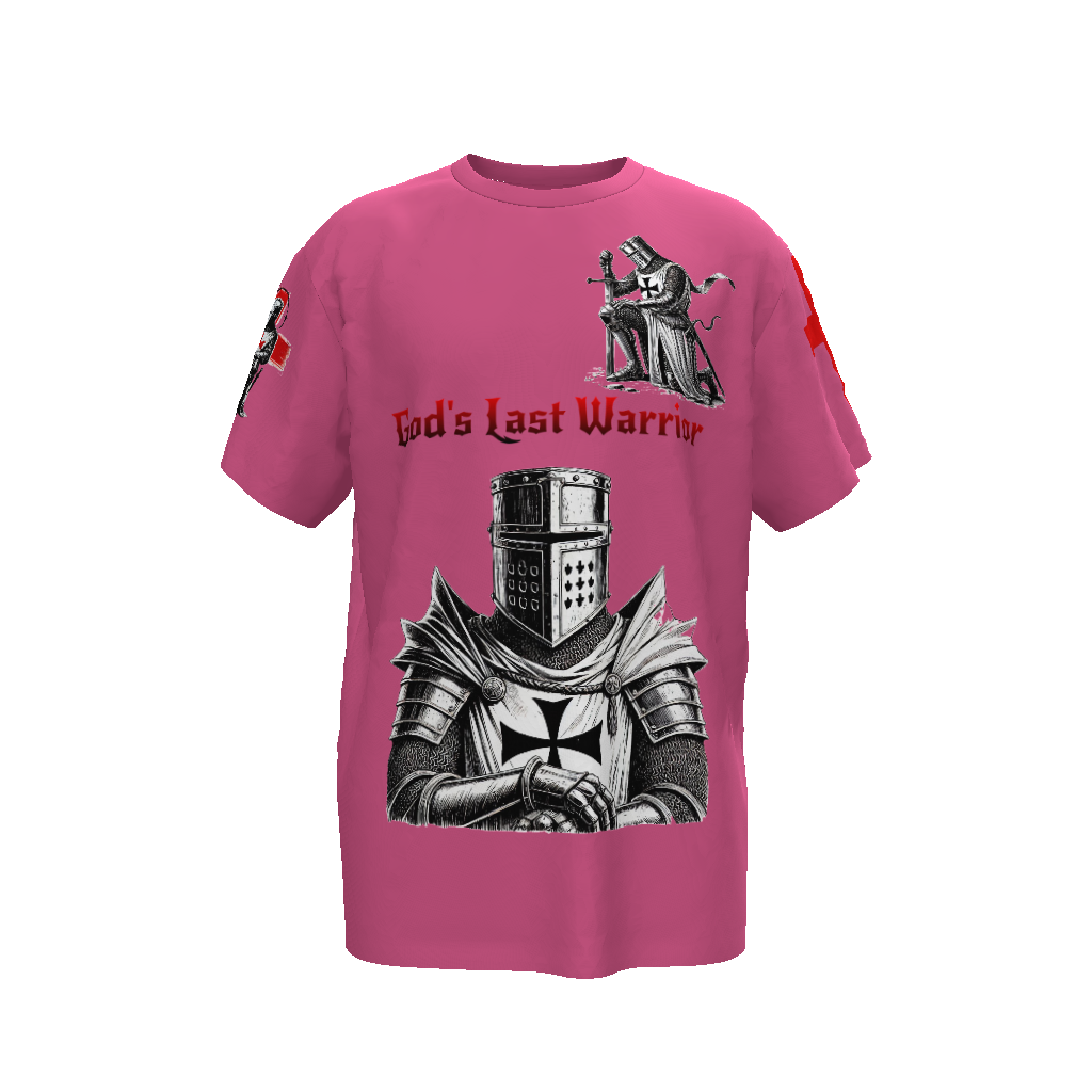 God's Last Warrior Unisex Oversized T-Shirt