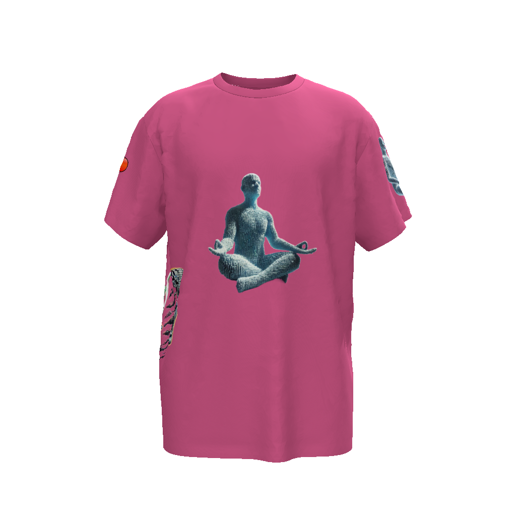 Meditate Unisex Oversized T-Shirt
