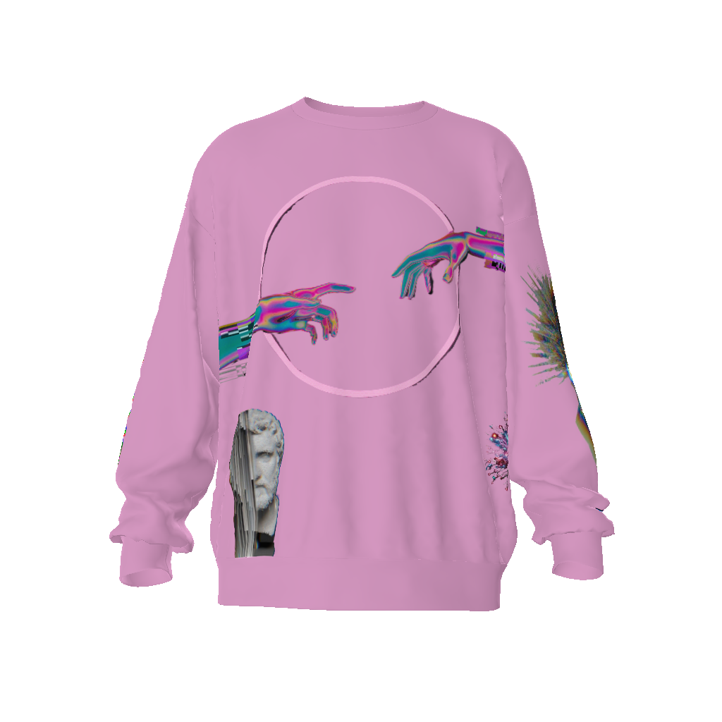 Glitch in the Matrix Unisex Oversized Sweatshirt