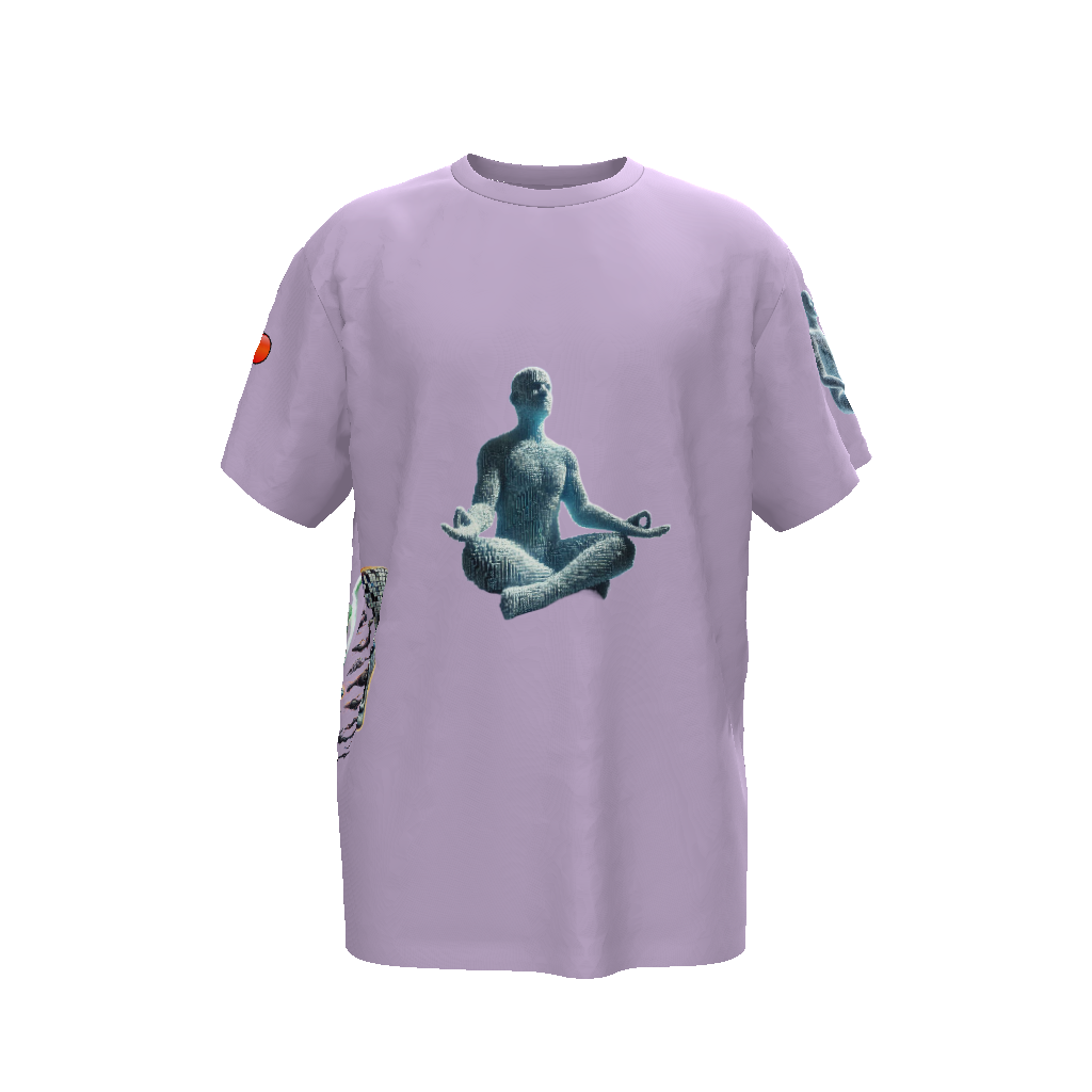 Meditate Unisex Oversized T-Shirt