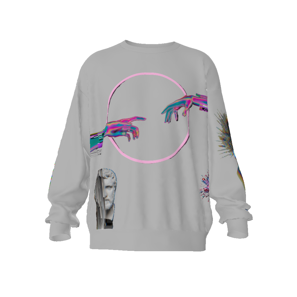 Glitch in the Matrix Unisex Oversized Sweatshirt