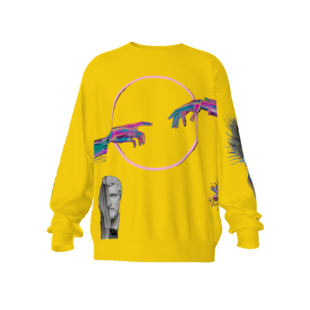 Glitch in the Matrix Unisex Oversized Sweatshirt