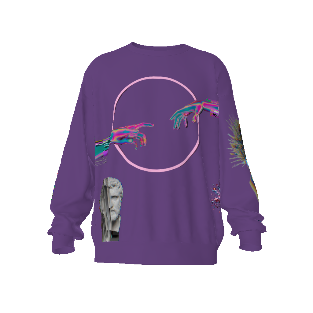 Glitch in the Matrix Unisex Oversized Sweatshirt