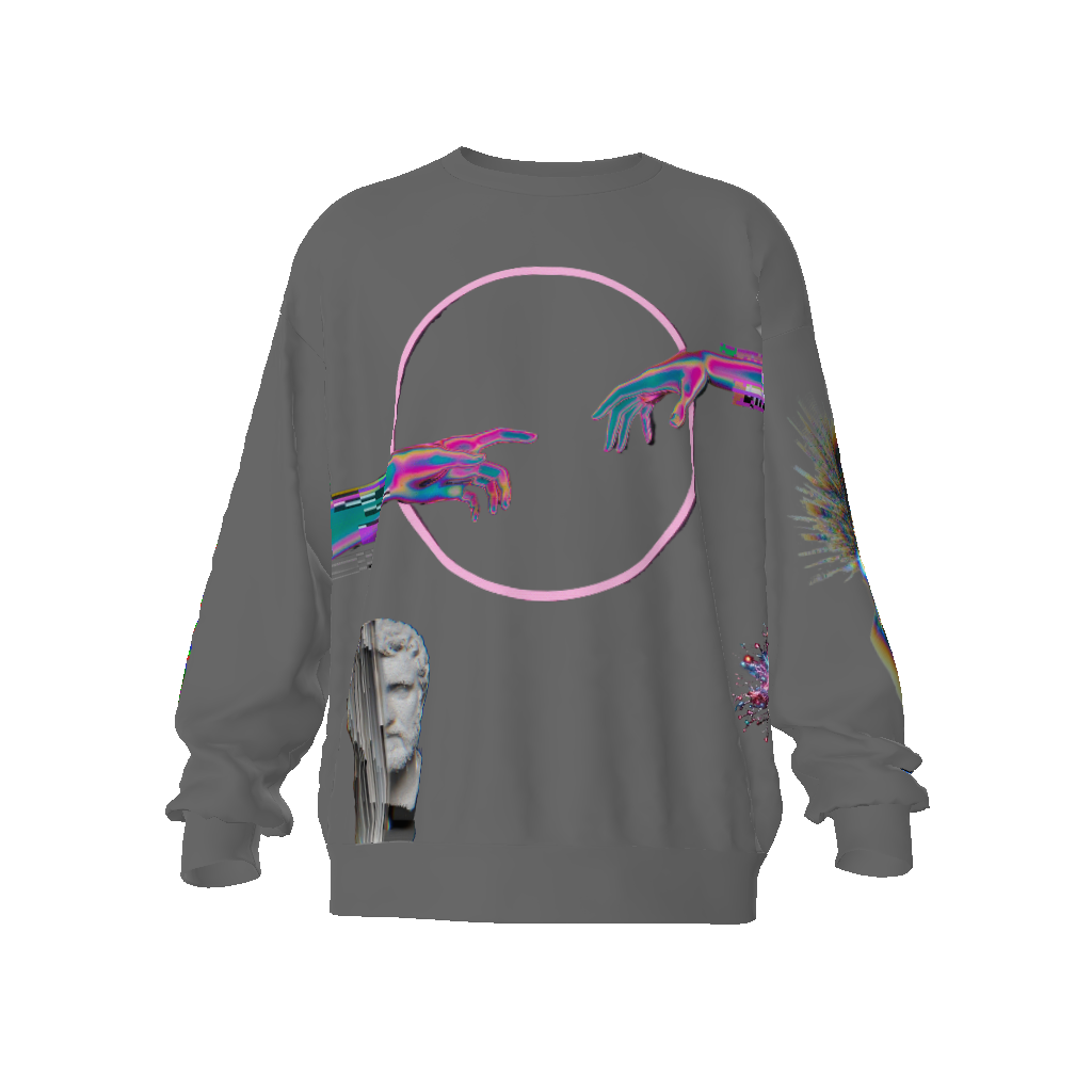 Glitch in the Matrix Unisex Oversized Sweatshirt