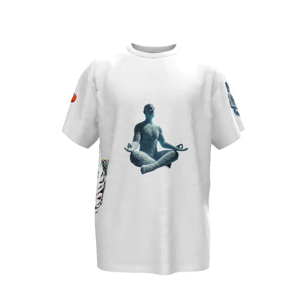 Meditate Unisex Oversized T-Shirt