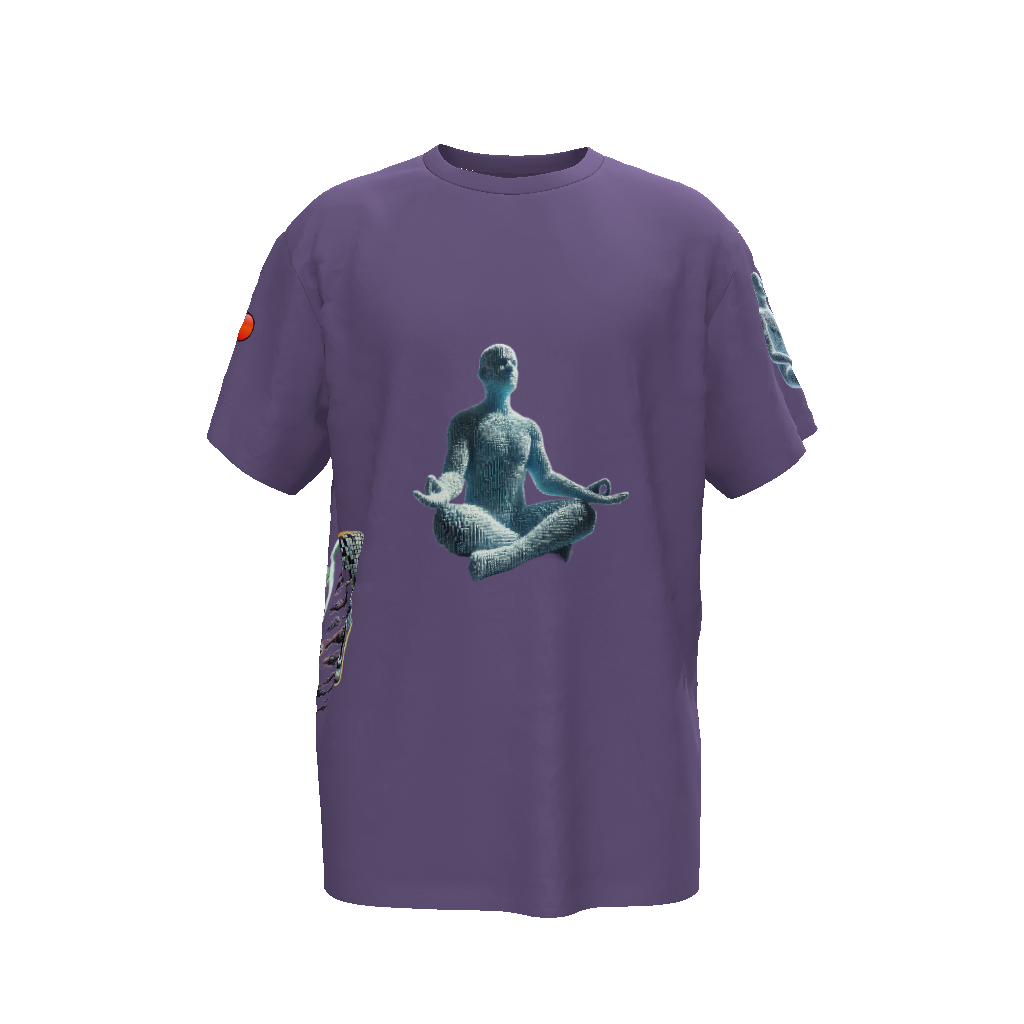 Meditate Unisex Oversized T-Shirt