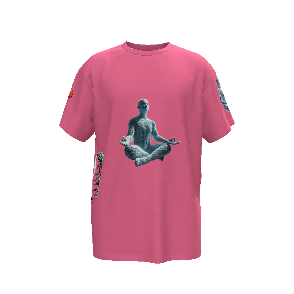 Meditate Unisex Oversized T-Shirt