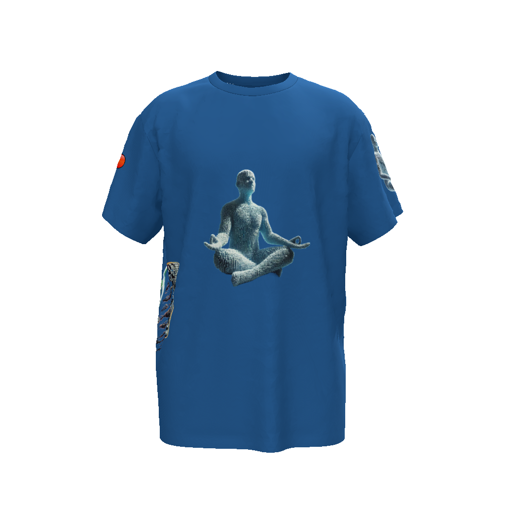 Meditate Unisex Oversized T-Shirt