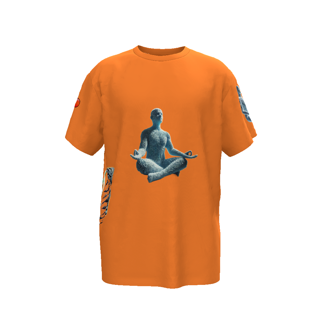 Meditate Unisex Oversized T-Shirt