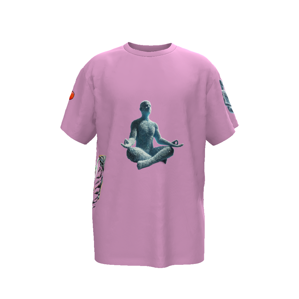Meditate Unisex Oversized T-Shirt