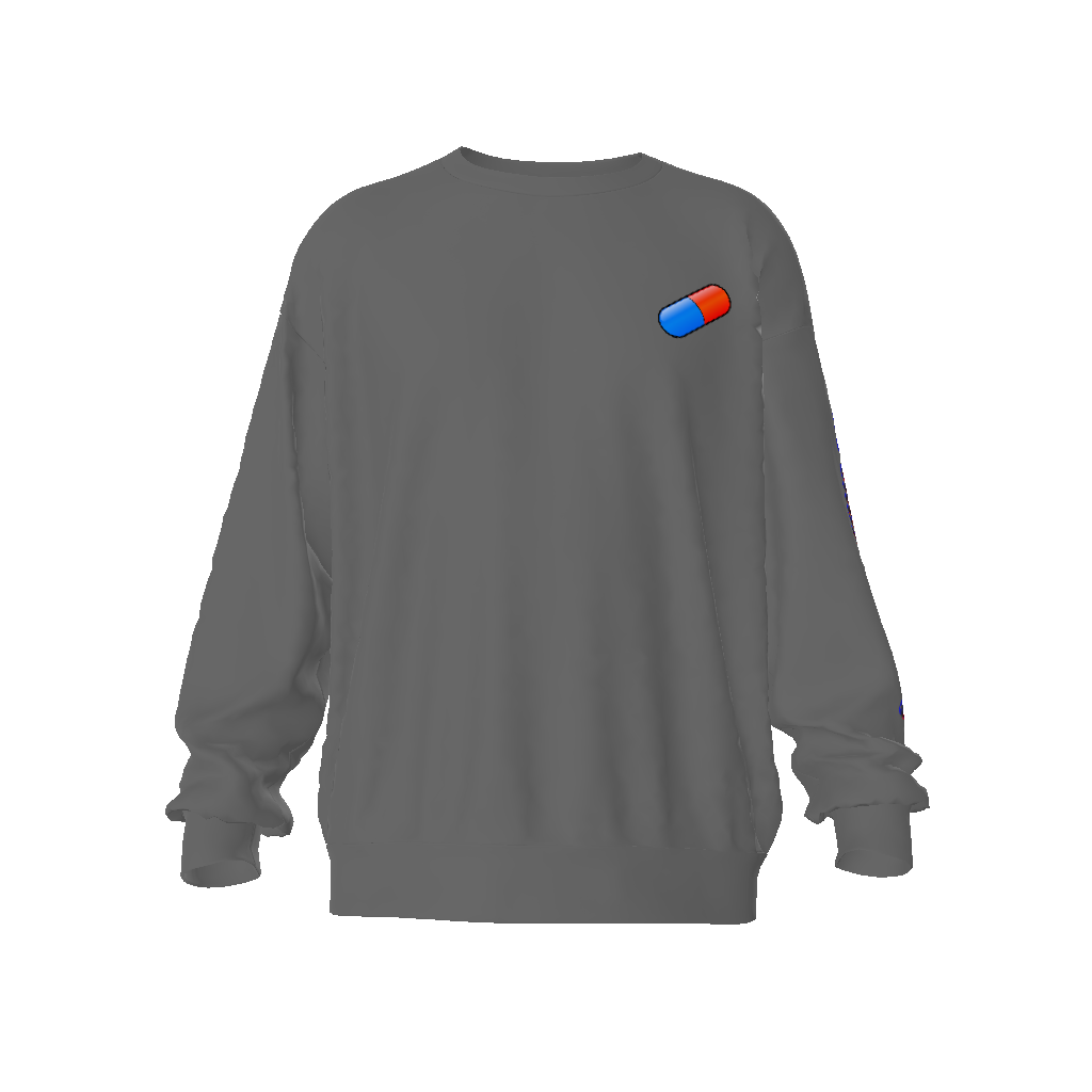 Discipline or Regret Unisex Oversized Sweatshirt