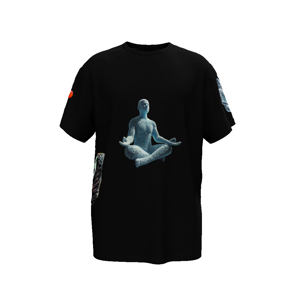 Meditate Unisex Oversized T-Shirt