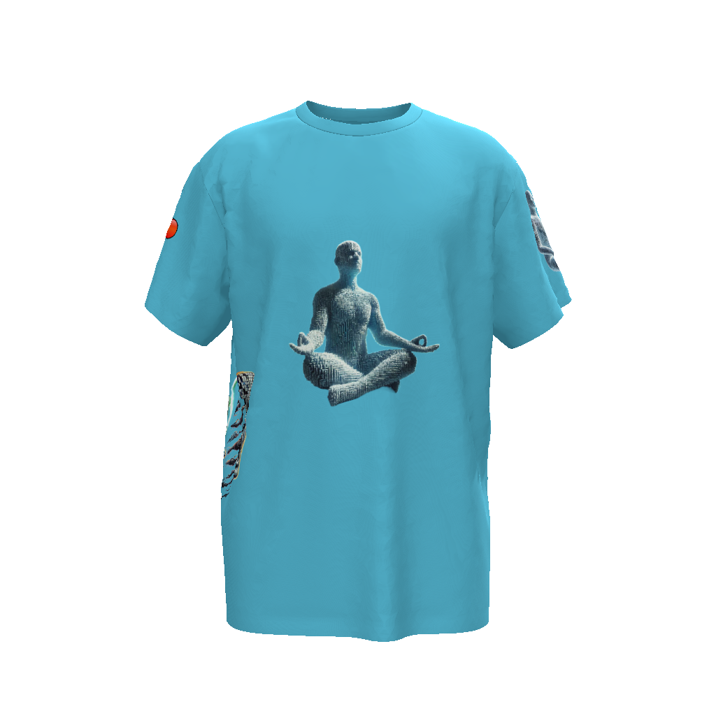 Meditate Unisex Oversized T-Shirt