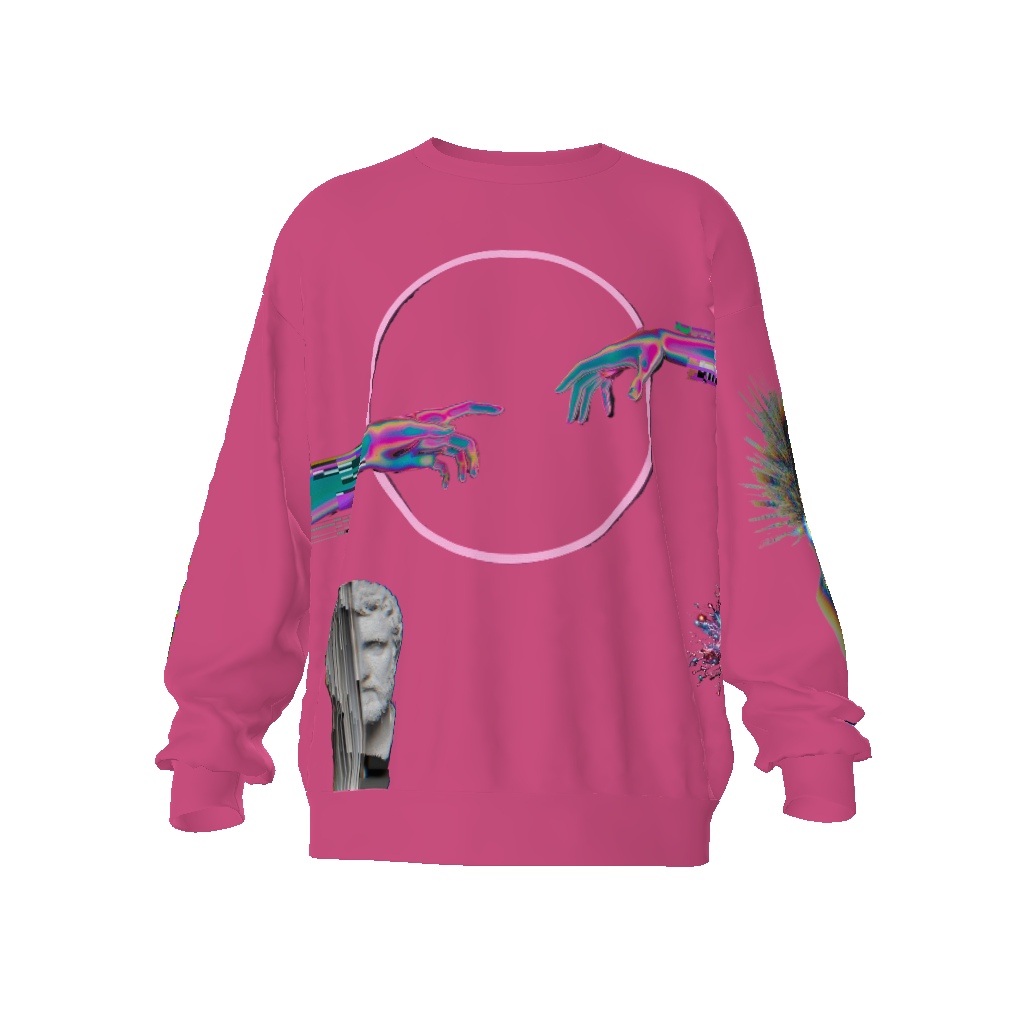 Glitch in the Matrix Unisex Oversized Sweatshirt