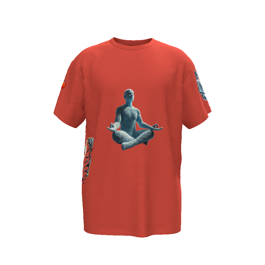 Meditate Unisex Oversized T-Shirt