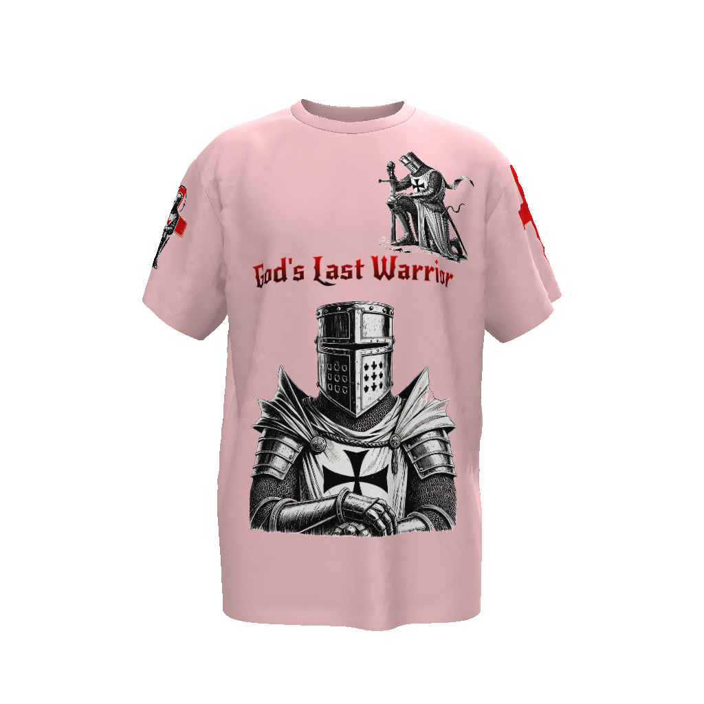 God's Last Warrior Unisex Oversized T-Shirt