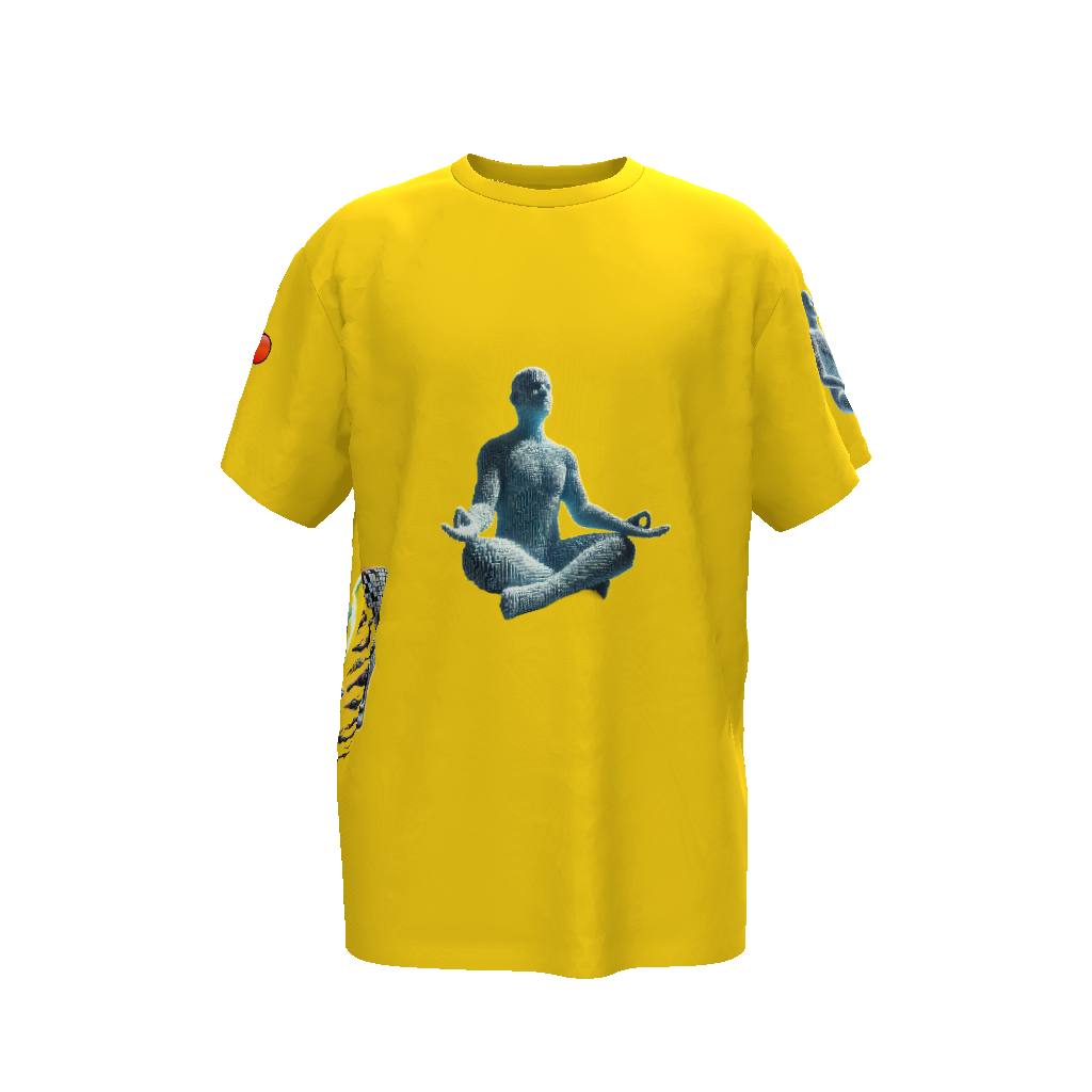 Meditate Unisex Oversized T-Shirt