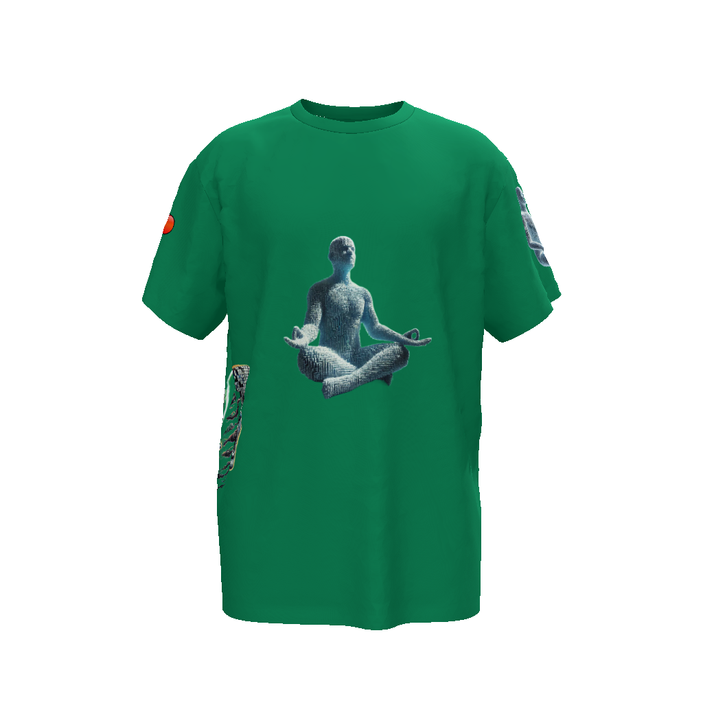 Meditate Unisex Oversized T-Shirt