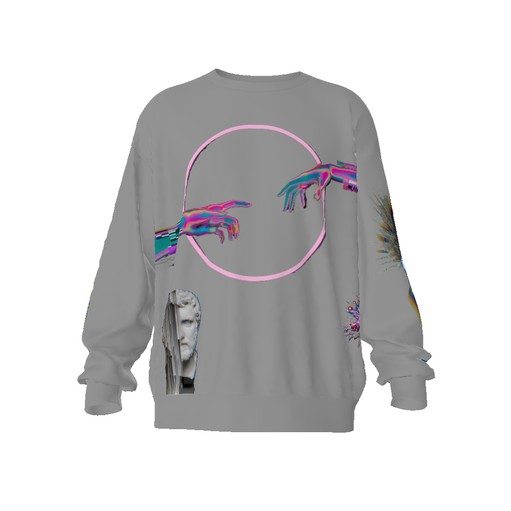 Glitch in the Matrix Unisex Oversized Sweatshirt