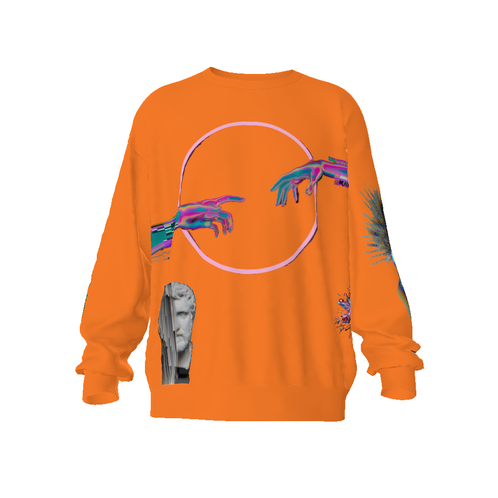 Glitch in the Matrix Unisex Oversized Sweatshirt
