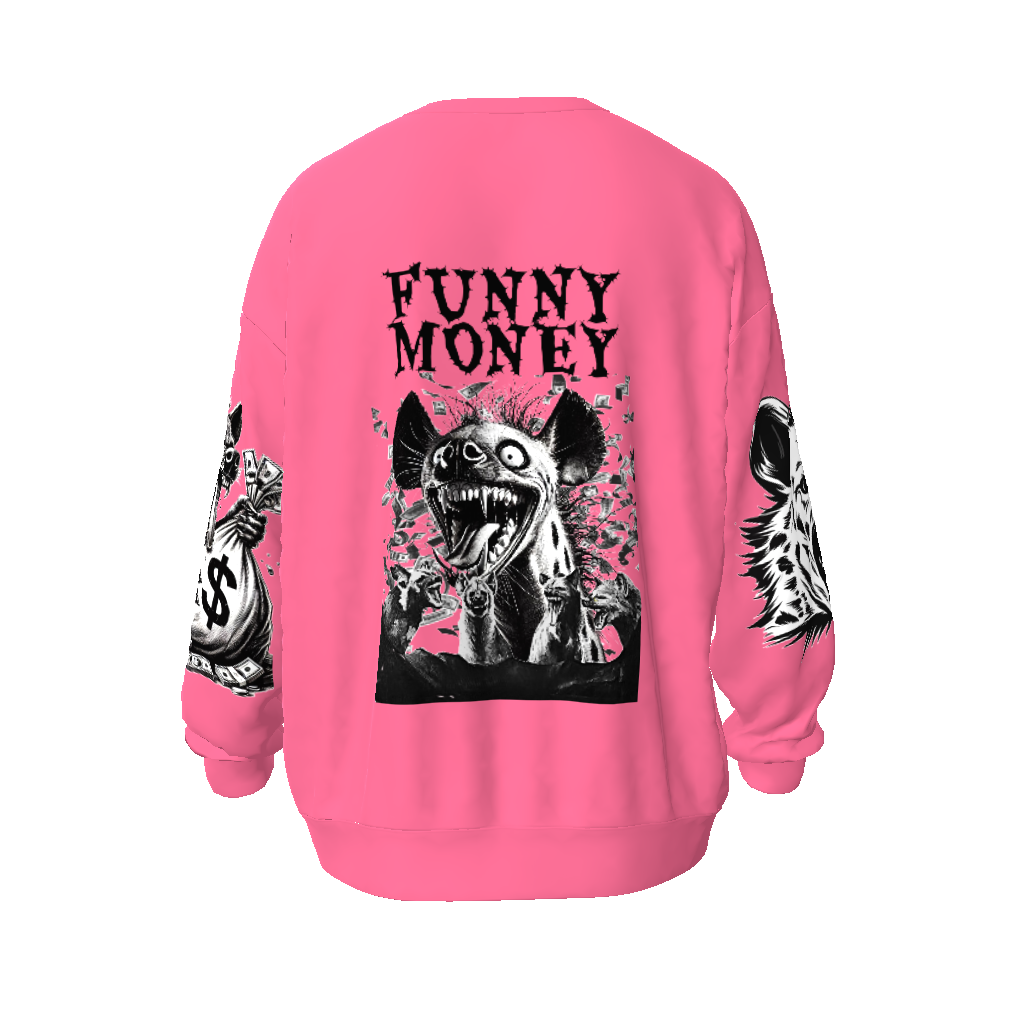 Funny money Unisex Oversized Sweatshirt