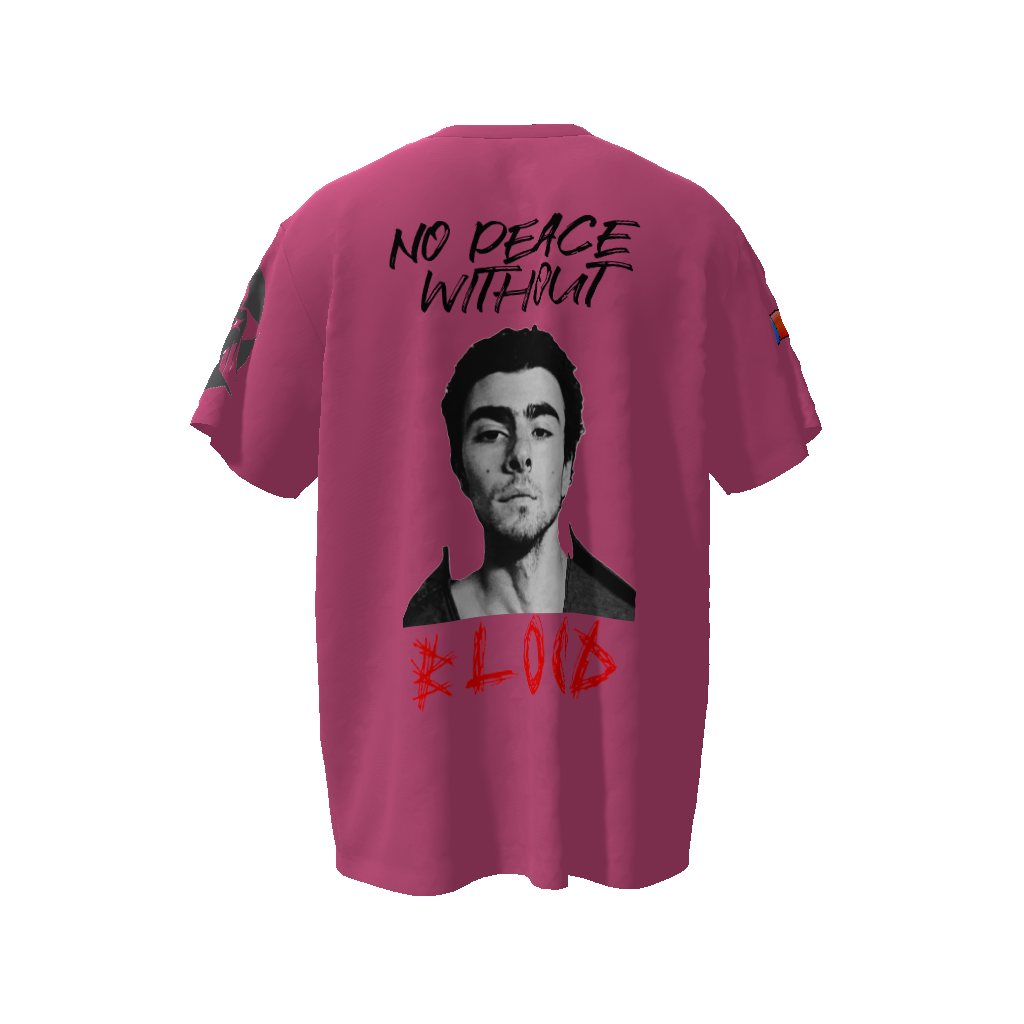 No Peace Unisex Oversized T-Shirt