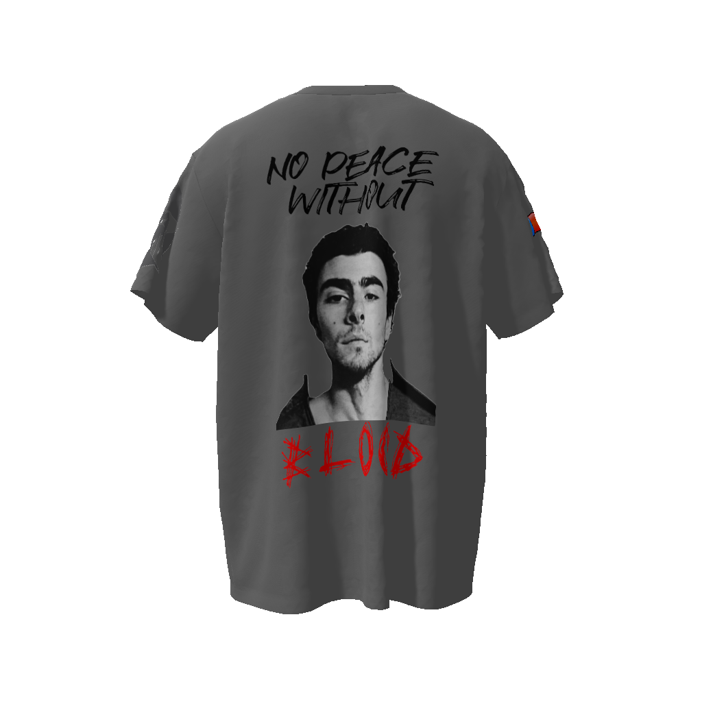 No Peace Unisex Oversized T-Shirt