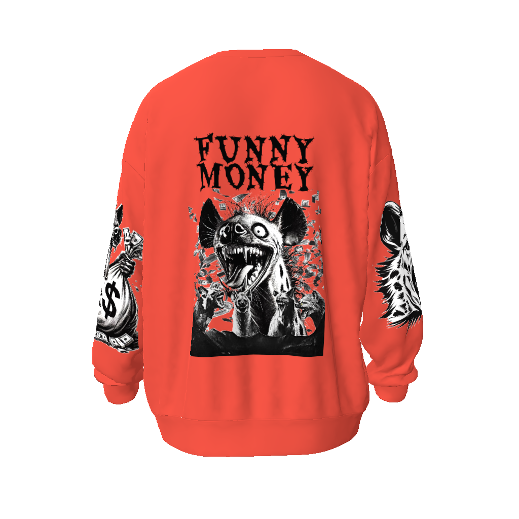 Funny money Unisex Oversized Sweatshirt