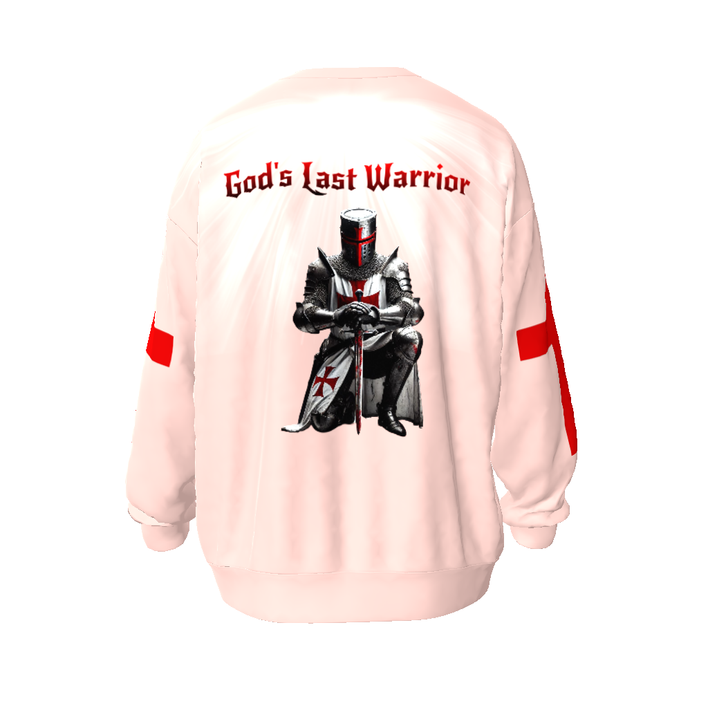 Gods Last Warrior Unisex Oversized Sweatshirt