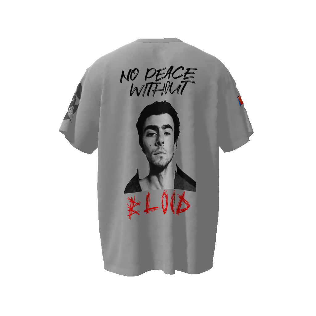 No Peace Unisex Oversized T-Shirt