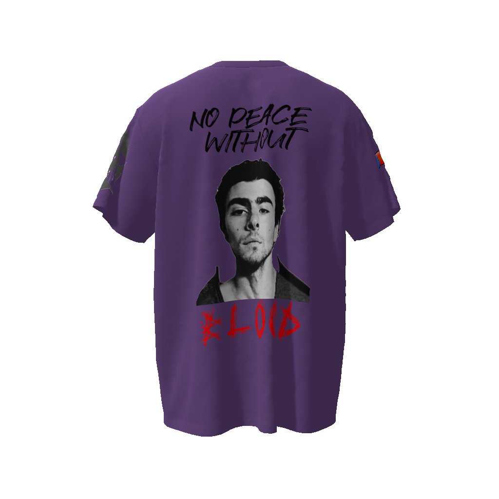 No Peace Unisex Oversized T-Shirt