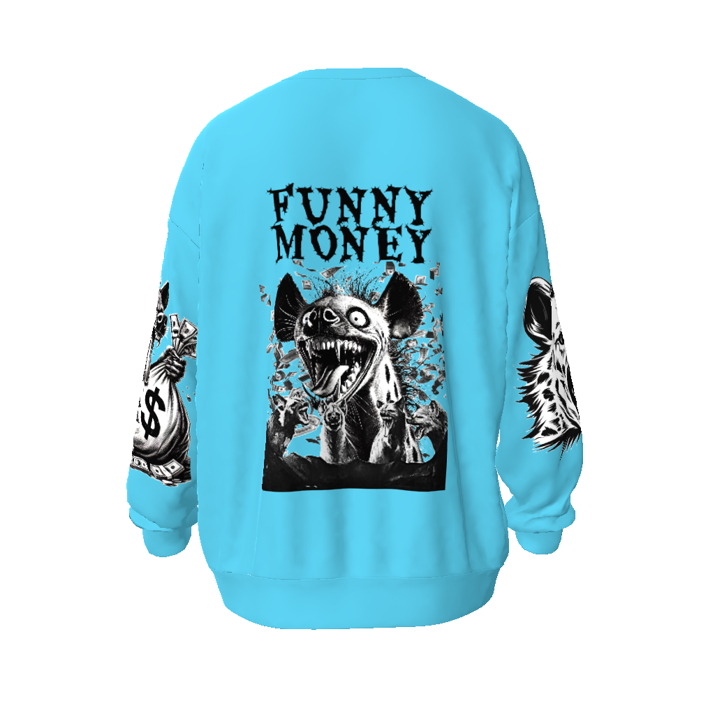 Funny money Unisex Oversized Sweatshirt