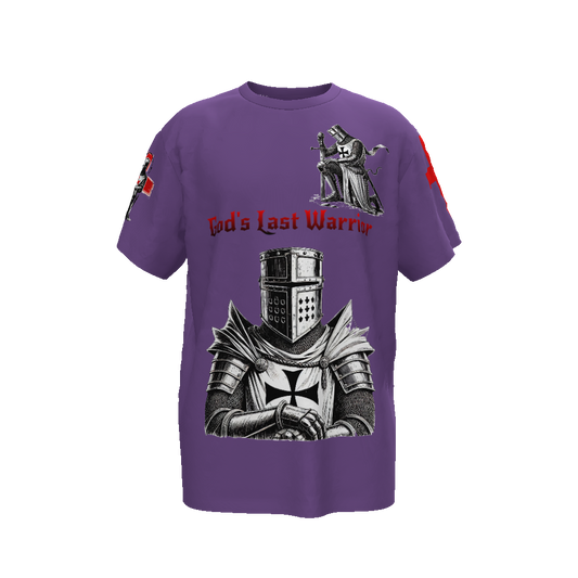 God's Last Warrior Unisex Oversized T-Shirt