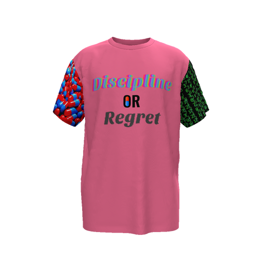 Discipline or Regret Unisex Oversized T-Shirt