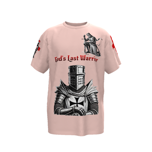 God's Last Warrior Unisex Oversized T-Shirt