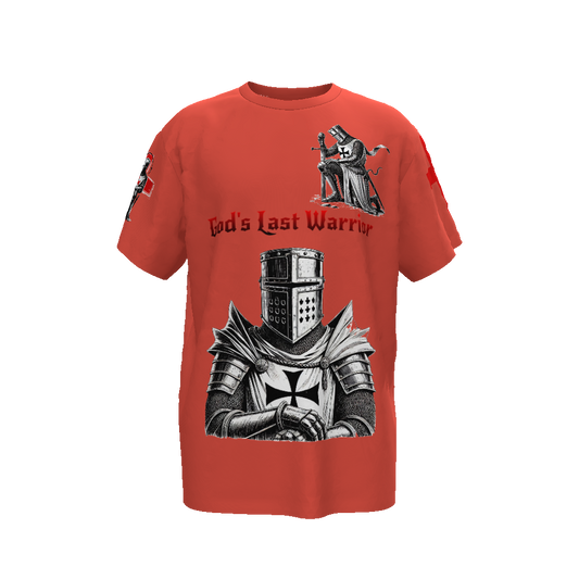 God's Last Warrior Unisex Oversized T-Shirt