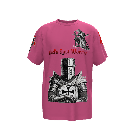 God's Last Warrior Unisex Oversized T-Shirt