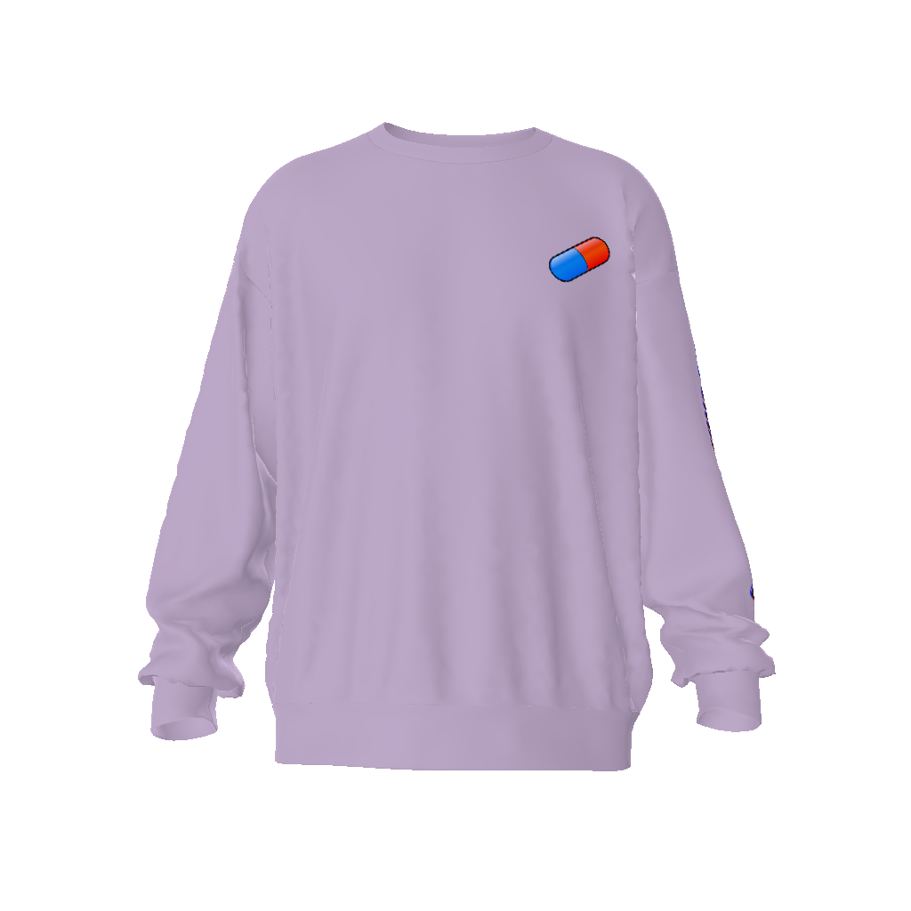 Discipline or Regret Unisex Oversized Sweatshirt