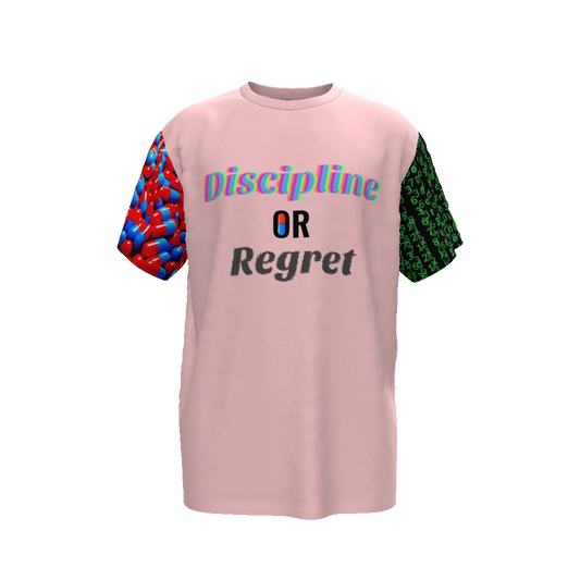 Discipline or Regret Unisex Oversized T-Shirt