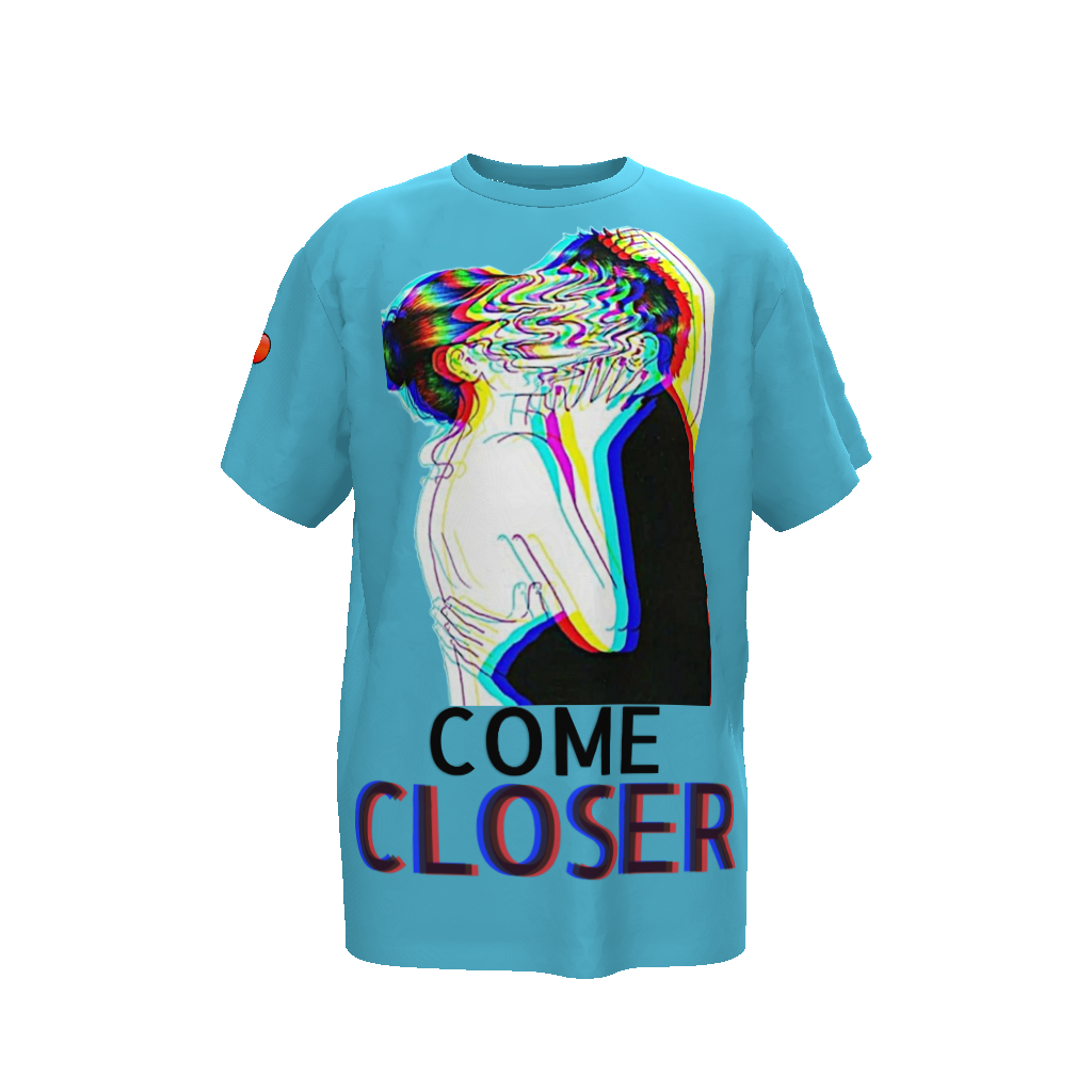 Come Closer Unisex Oversized T-Shirt